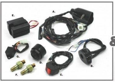 KIT INSTALACION ELESTRICA DRC COMPLETA