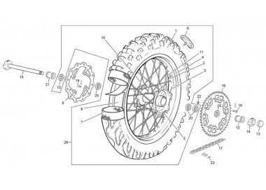 DISCO DE FRENO TRASERO SHERCO ORIGINAL