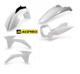 KIT DE PLASTICOS ACERBIS KTM EXC/F 12/13 BLANCO