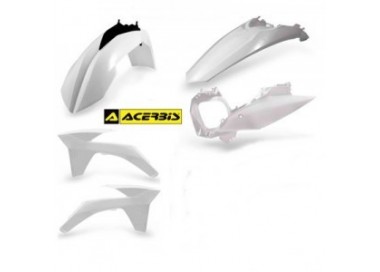 KIT DE PLASTICOS ACERBIS KTM EXC/F 12/13 BLANCO