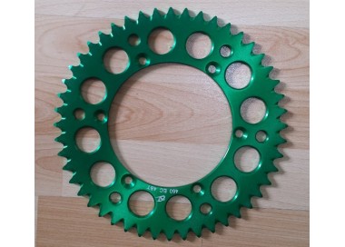 CORONAS KAWASAKI ALUMINIO ANONIZADO VERDE