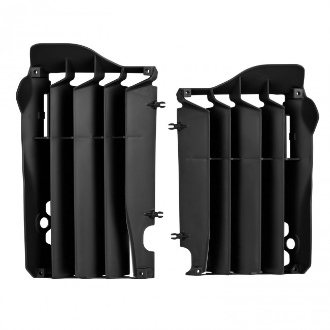 JUEGO DE ALETAS DE RADIADOR NEGRAS PARA HONDA CRF 250 14/15