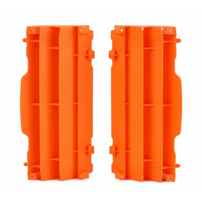 JUEGO DE ALETAS DE RADIADOR NARANJA PARA KTM 07/15