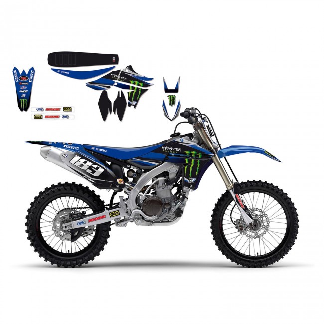 Kit adhesivos Yamaha Monster Energy 2013 Yamaha Blackbird Racing 2243R3