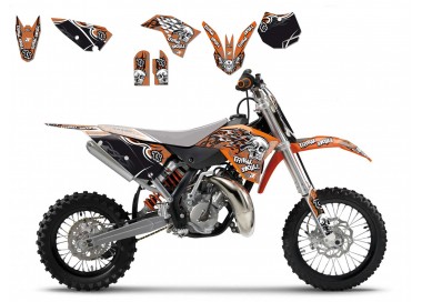Kit Adhesivos TRIBAL SKULL KTM Blackbird Racing 2535B