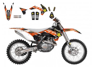 Kit Adhesivos KTM Rockstar Beursfoon Blackbird Racing 2538R5