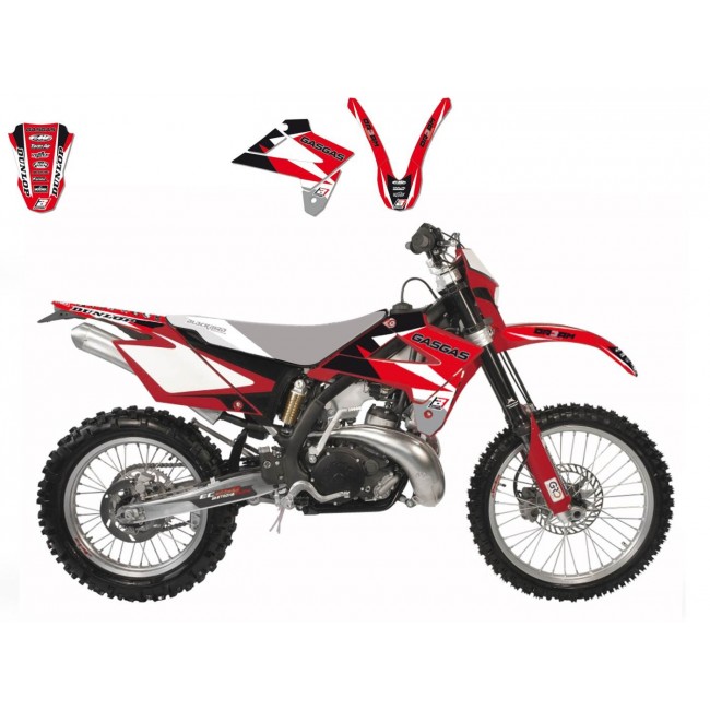 Kit Adhesivos Gas Gas Blackbird Racing 2902E