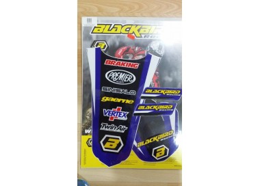 ADHESIVOS GUARDABARRO TRS Y DEL YAMAHA YZF 250/450 06/09