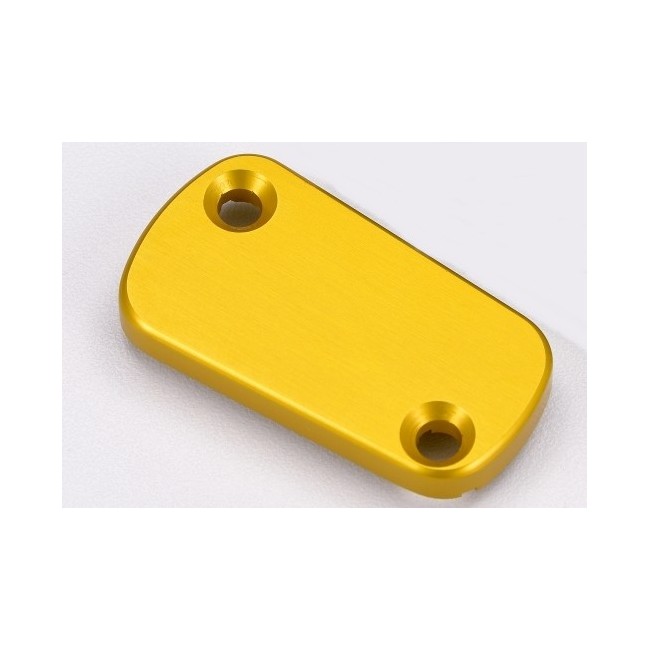 TAPA BOMBA FRENO DELANTERO AMARILLA PARA KAWASAKI