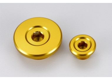 TAPONES MOTOR AMARILLO PARA SUZUKI RMZ 250 04/06