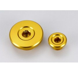 TAPONES MOTOR AMARILLO PARA SUZUKI RMZ 250 04/06
