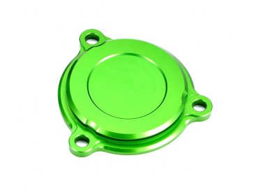 TAPA FILTRO ACEITE VERDE PARA SUZUKI RMZ 250 04/06