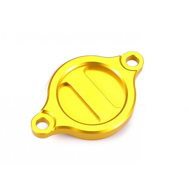 TAPA FILTRO ACEITE AMARILLA PARA SUZUKI RMZ/RMXZ 250/450