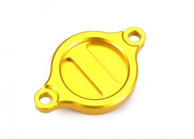 TAPA FILTRO ACEITE AMARILLA PARA SUZUKI RMZ/RMXZ 250/450
