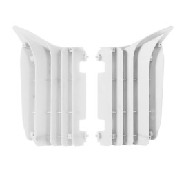 JUEGO DE ALETAS DE RADIADOR POLISPORT YAMAHA YZF 250/450 14/15 BLANCO
