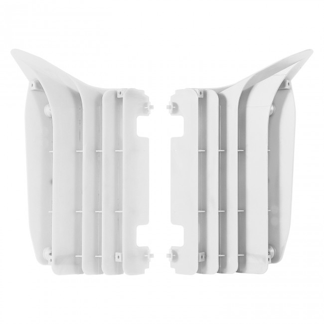 JUEGO DE ALETAS DE RADIADOR POLISPORT YAMAHA YZF 250/450 14/15 BLANCO