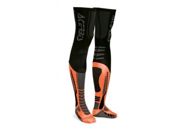 CALCETIN ACERBIS X-LEG PRO NEGRO/NARANJA