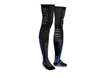 CALCETIN ACERBIS X-LEG PRO NEGRO/AZUL