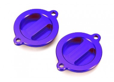 Tapa filtro de aceite azul Husqvarna 14-15