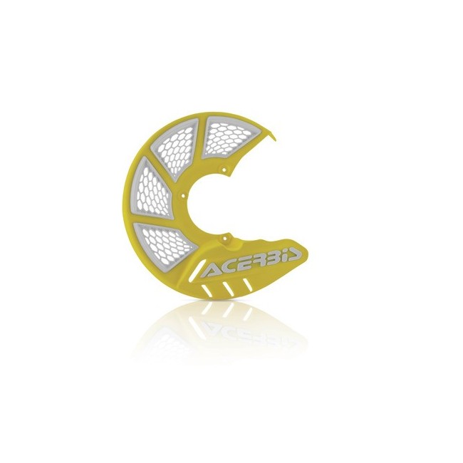 PROTECTOR DE DISCO DELANTERO ACERBIS AMARILLO 