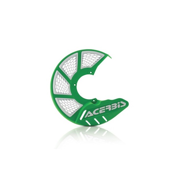 PROTECTOR DE DISCO DELANTERO ACERBIS VERDE 