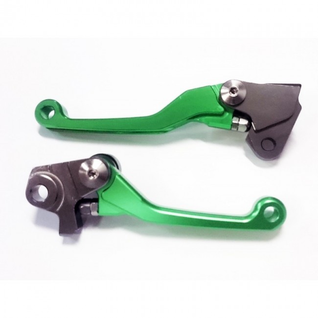 JUEGO MANETAS REVERSIBLES VERDE 4MX SUZUKI