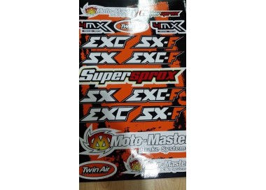 ADHESIVOS VARIADOS KTM 4MX