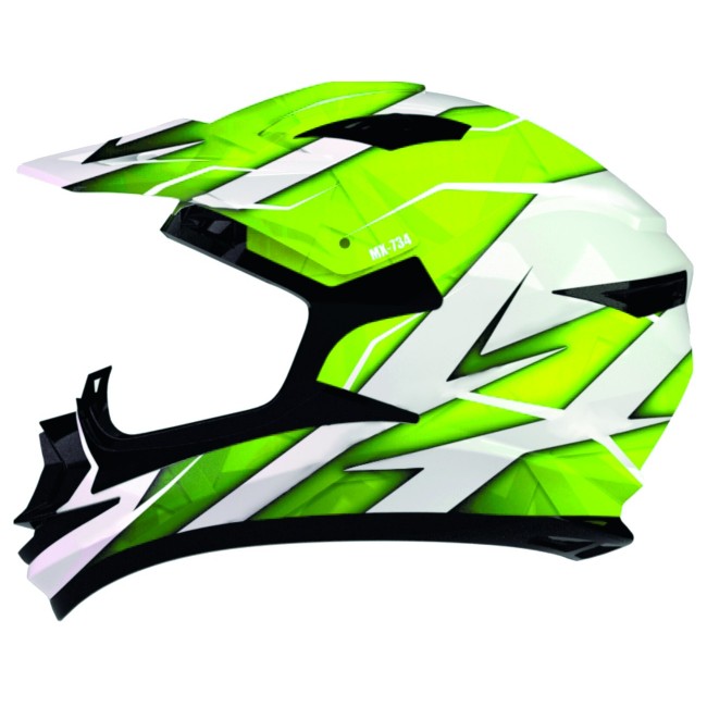 CASCO SHIRO MX-734 TROY AMARILLO FLUOR