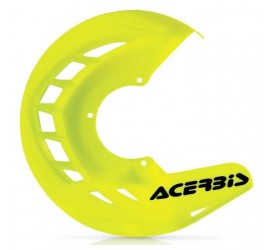 PROTECTOR DE DISCO DELANTERO ACERBIS AMARILLO FLUOR