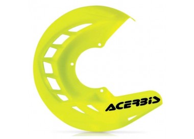 PROTECTOR DE DISCO DELANTERO ACERBIS AMARILLO FLUOR