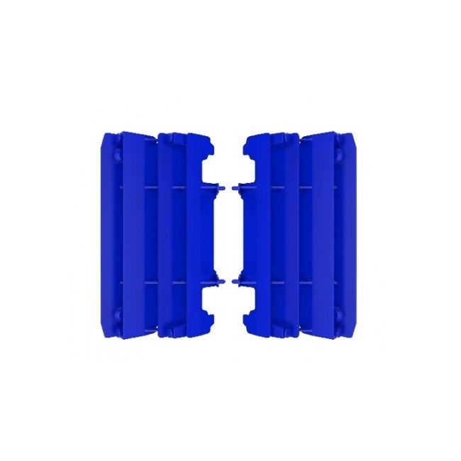 JUEGO DE ALETAS DE RADIADOR POLISPORT YAMAHA YZ 125/250 06/17 AZUL