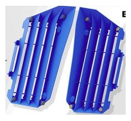 JUEGOS DE ALETAS DE RADIADOR AZUL HUSQVARNA 14/15