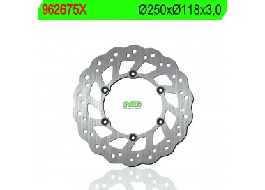 DISCO DE FRENO DELANTERO FLOREADO NG YAMAHA YZ/YZF/WRF