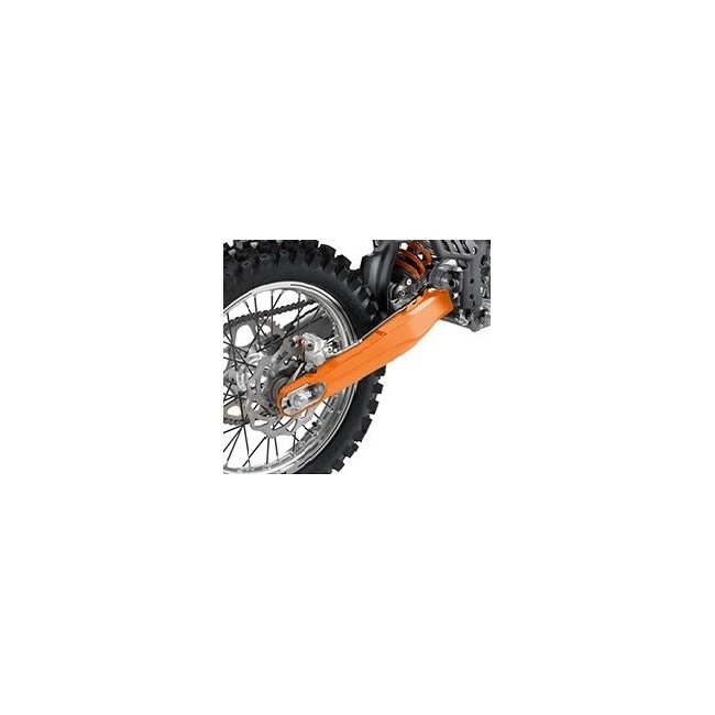 PROTECTOR DE BASCULANTE 4MX EN COLOR NARANJA PARA KTM EXC/EXC-F 12/15