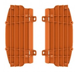 JUEGO DE ALETAS DE RADIADOR NARANJA PARA KTM SX/SXF 16/17 EXC/EXCF 2017