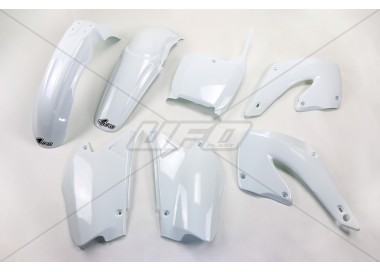 KIT DE PLASTICO UFO PARA KTM COLOR BLANCO CR 125/250 00/01