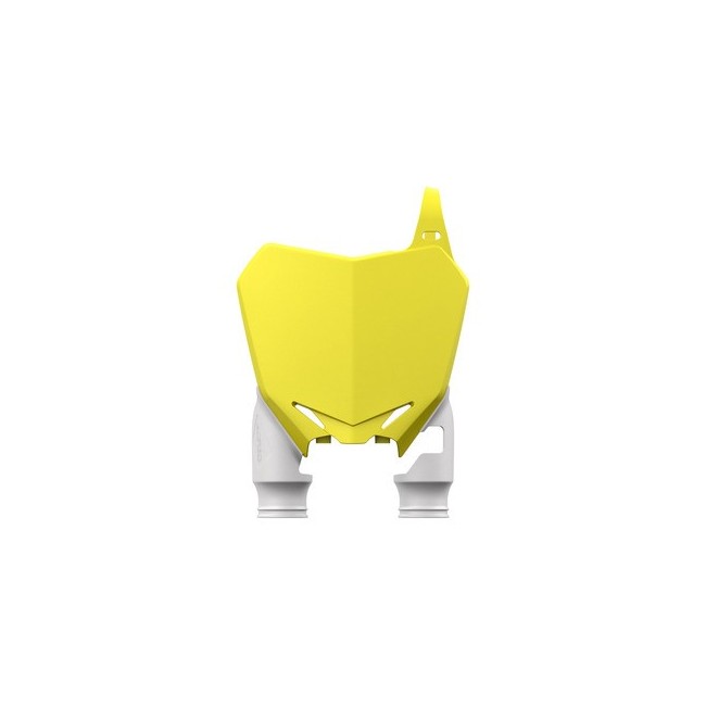 CARETA FRONTAL SUZUKI RAPTOR AMARILLO/ BLANCO