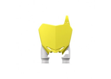 CARETA FRONTAL SUZUKI RAPTOR AMARILLO/ BLANCO