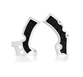 JUEGO PROTCTORES CHASIS ACERBIS COLOR BLANCO/NEGRO KAWASAKI KXF 250 2017