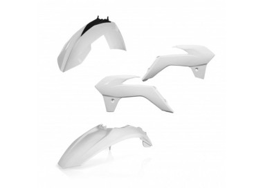 KIT PLASTICOS ACERBIS COLOR BLANCO  KTM SX 65 - 12/15
