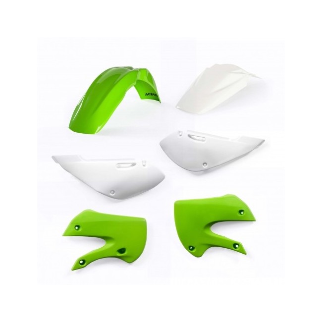 Kit Plastiques Complet Acerbis  9 Pièces  Origine Kawasaki KX 112 2022 2023 Kx 85 2022 2023