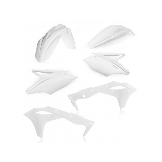 KIT DE PLASTICOS ACERBIS PARA KXF 250 2013/16 COLOR VERDE FLUOR 