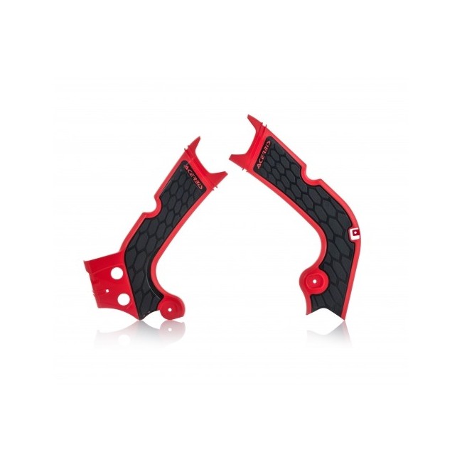  PROTECTORES DE CHASIS ACERBIS ROJO CRF 450 R/X 2017