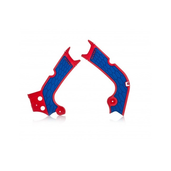  PROTECTORES DE CHASIS ACERBIS AZUL CRF 450 R/X 2017