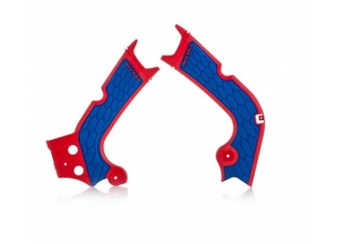  PROTECTORES DE CHASIS ACERBIS AZUL CRF 450 R/X 2017