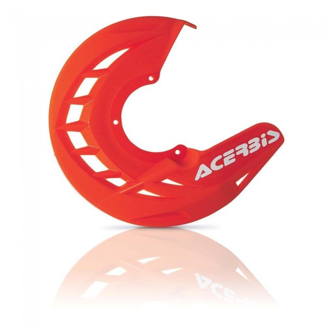 PROTECTOR DE DISCO DELANTERO ACERBIS NARANJA