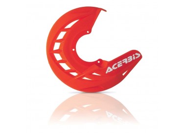 PROTECTOR DE DISCO DELANTERO ACERBIS NARANJA