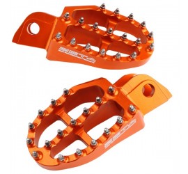 JUEGO ESTRIBERAS SOBREDIMENSIONADAS OFFPARTS KTM NEGRAS