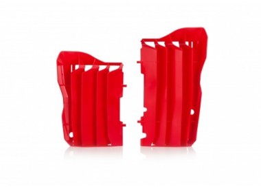 JUEGO DE ALETAS DE RADIADOR  PARA HONDA CR 125/250 05/07 COLOR BLANCO