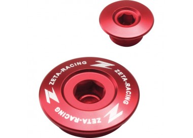 TAPONES MOTOR ZETA ROJO HONDA ZE89-1150